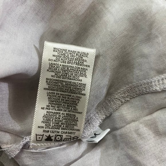 NEW Cloth & Stone Tie Dye Ombre Blouse M - Picture 8 of 8